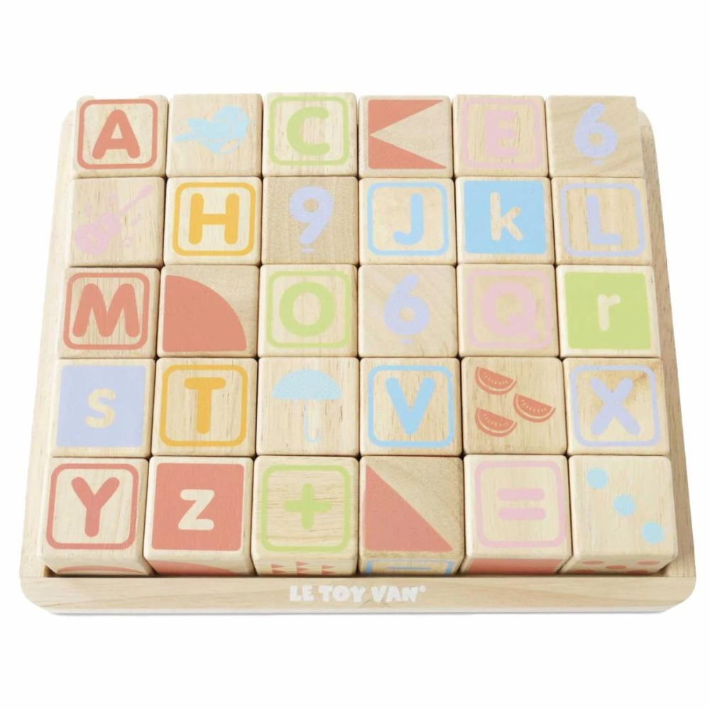 Abc Wooden Blocks Activity Toys