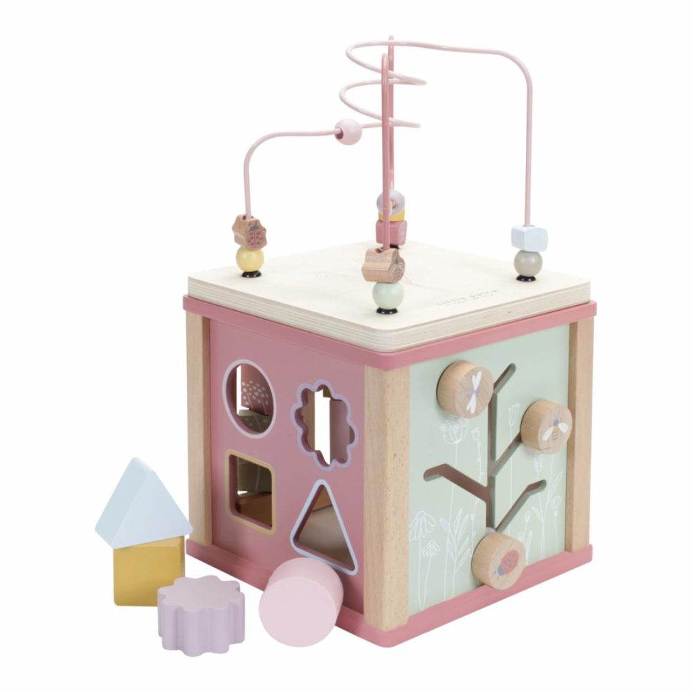 Activity Cube – Flowers & Butterflies Educational Toys