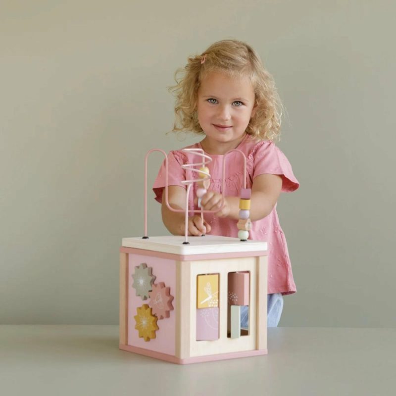 Activity Cube – Flowers & Butterflies Educational Toys