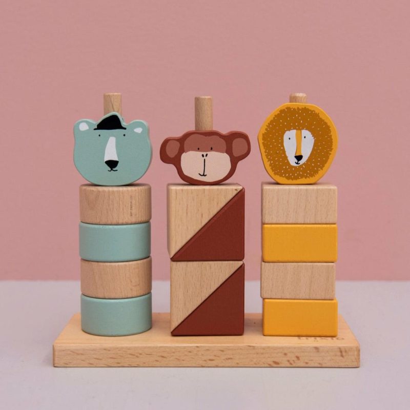 Animal Blocks Stacking Game Activity Toys