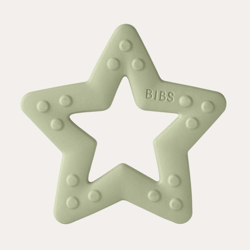 Baby Bitie Star Teether – Sage Dummies