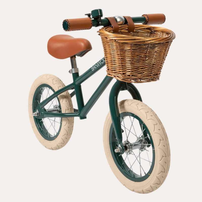 Balance Bike Vintage – Dark Green Activity Toys