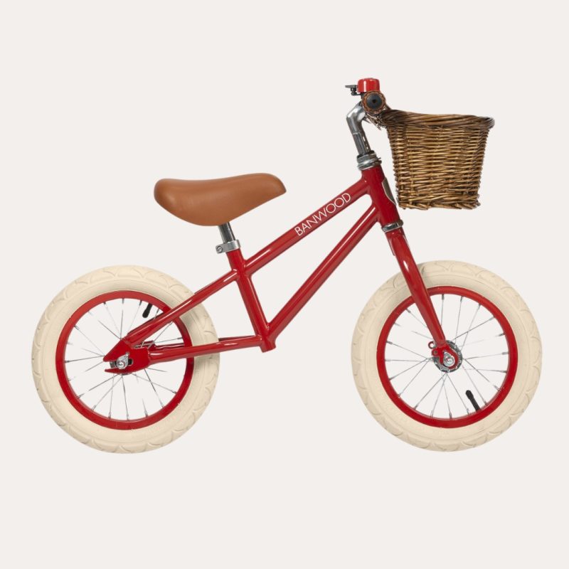 Balance Bike Vintage – Red Activity Toys