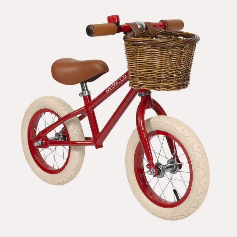 Balance Bike Vintage – Red Activity Toys