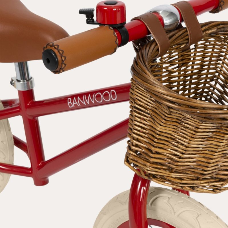 Balance Bike Vintage – Red Activity Toys