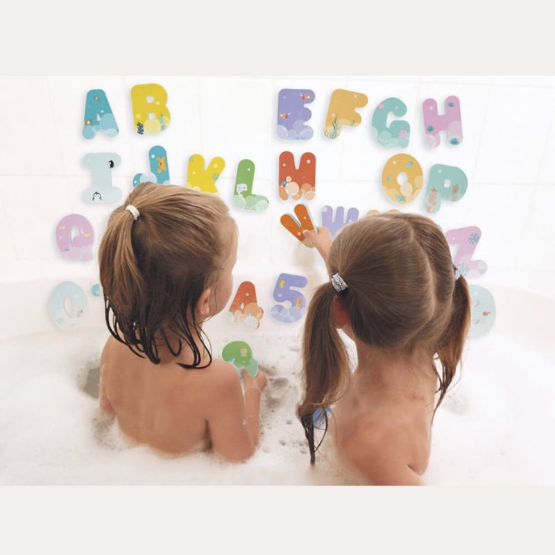 Bath Time Letters And Numbers Bathtime