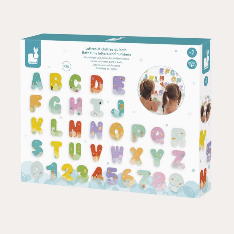 Bath Time Letters And Numbers Bathtime