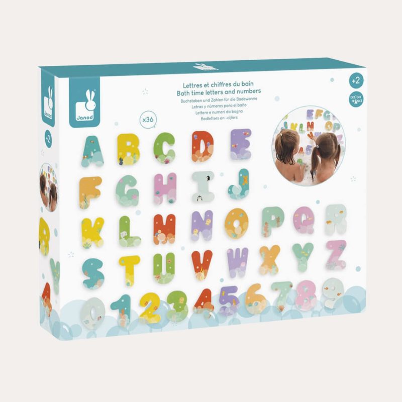 Bath Time Letters And Numbers Bathtime