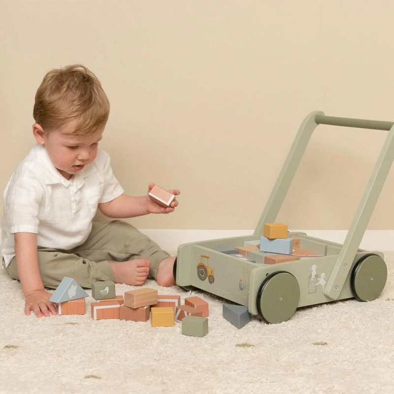 Block Trolley – Little Farm Activity Toys