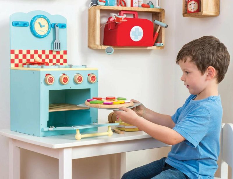 Blue Oven & Hob Set Educational Toys