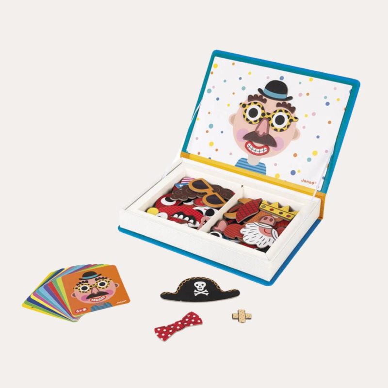 Boy’s Crazy Faces Magneti’Book Educational Toys