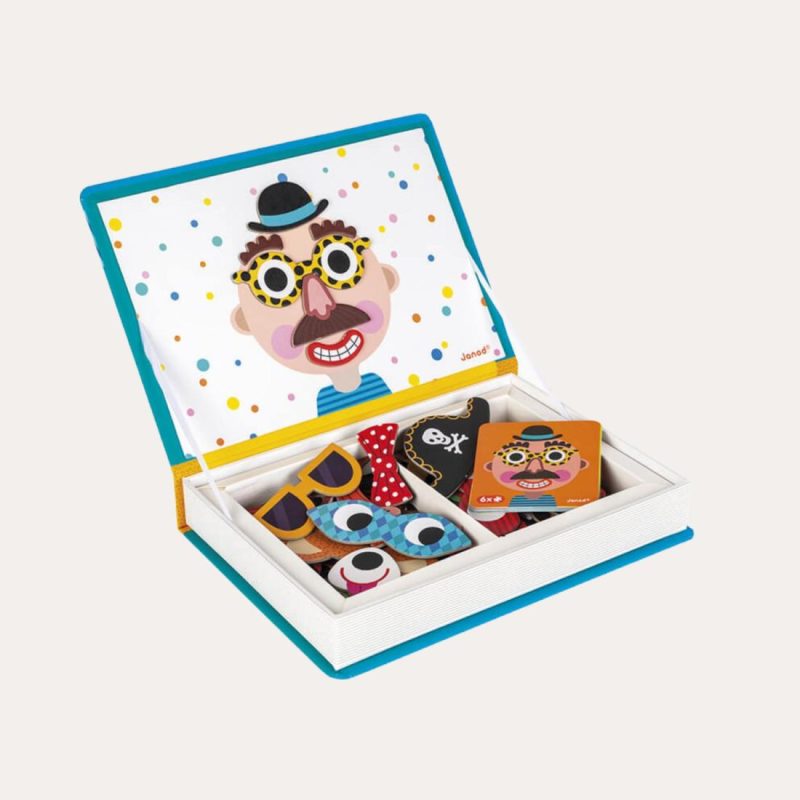 Boy’s Crazy Faces Magneti’Book Educational Toys