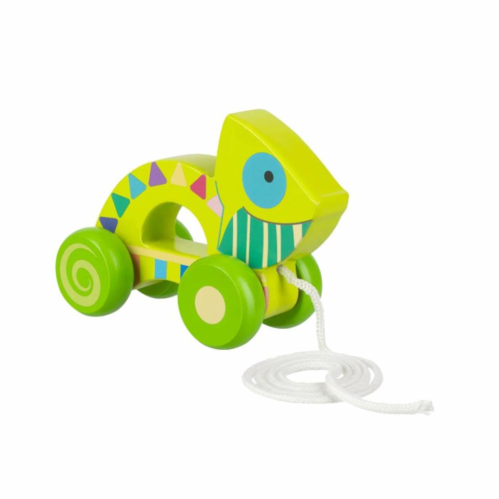 Chameleon Pull Along Educational Toys