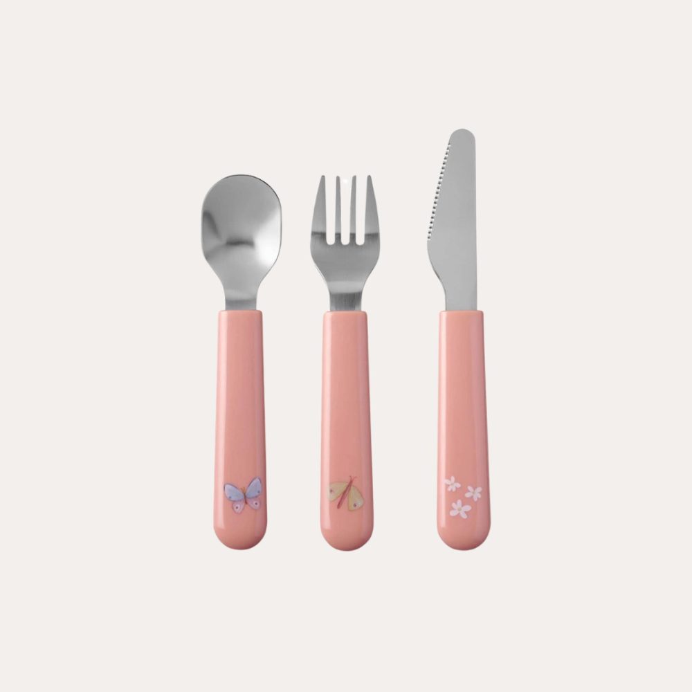 Children’s Cutlery Set – Flowers & Butterflies Cutlery Sets