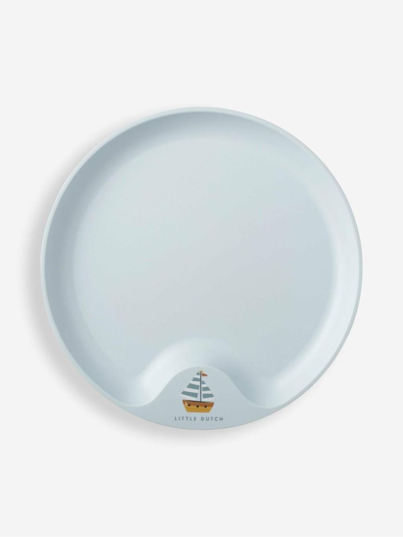 Children’s Dinnerware 6-Piece Set – Sailors Bay Dinner Plates, Bowls