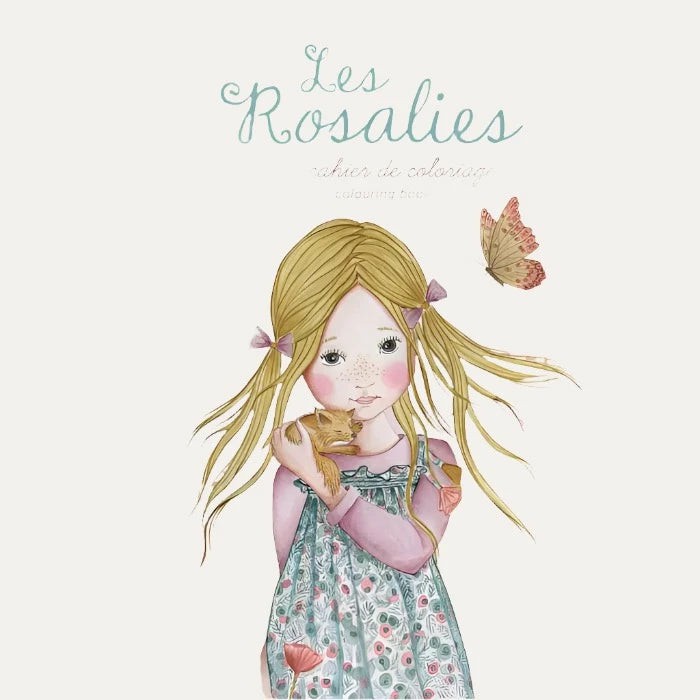 Colouring Book – Les Rosalies (36 Pc) Books