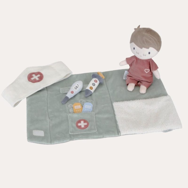 Doctor & Nurse Playset With Jim Doll Nursery & Baby