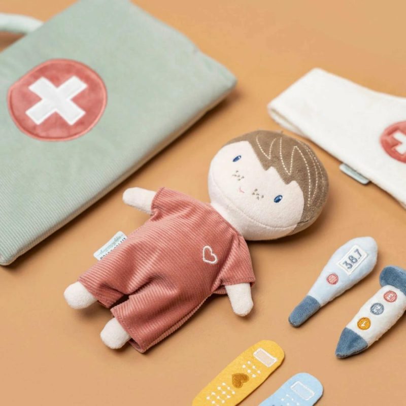 Doctor & Nurse Playset With Jim Doll Nursery & Baby