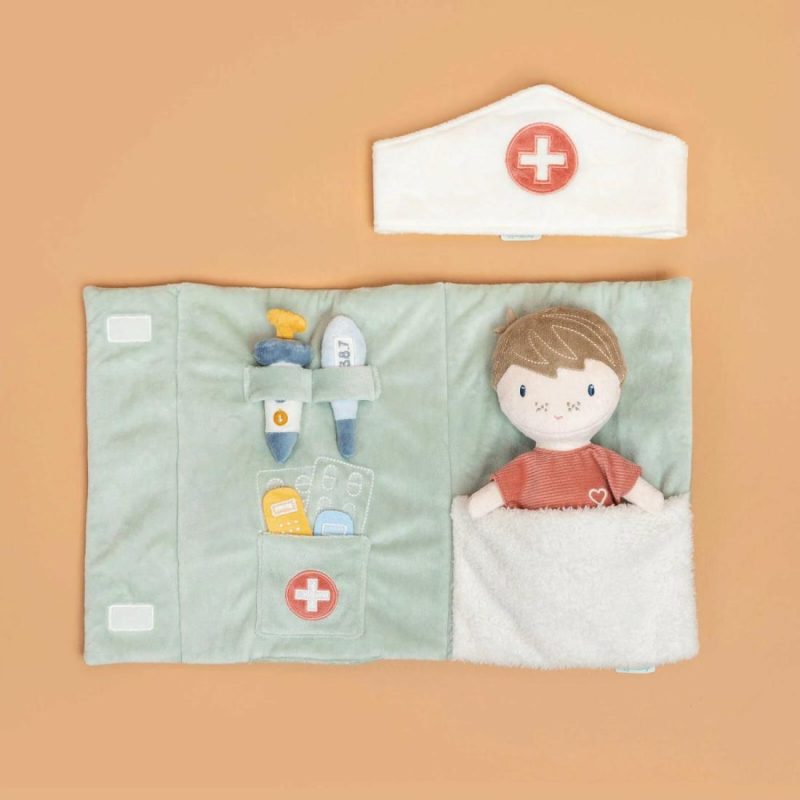 Doctor & Nurse Playset With Jim Doll Nursery & Baby