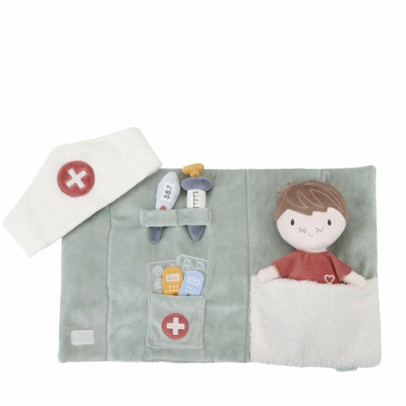 Doctor & Nurse Playset With Jim Doll Nursery & Baby