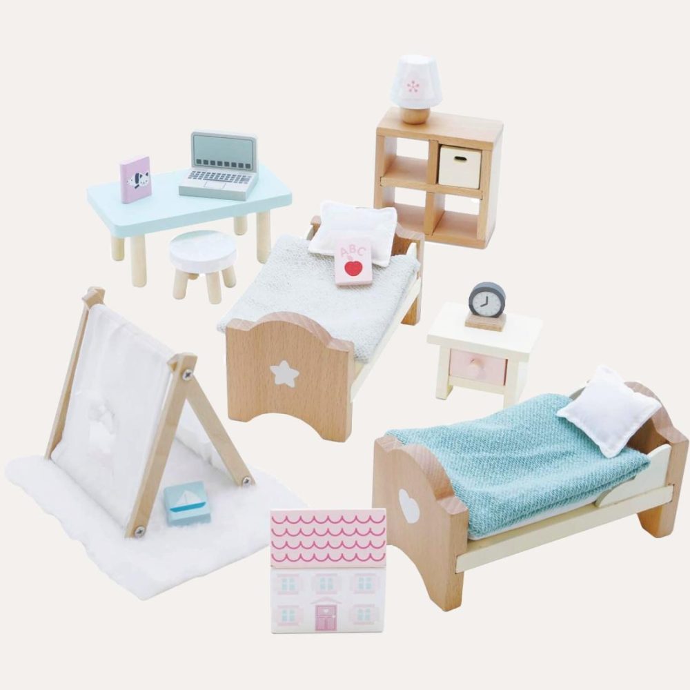 Doll House Children’s Bedroom Set Doll Houses