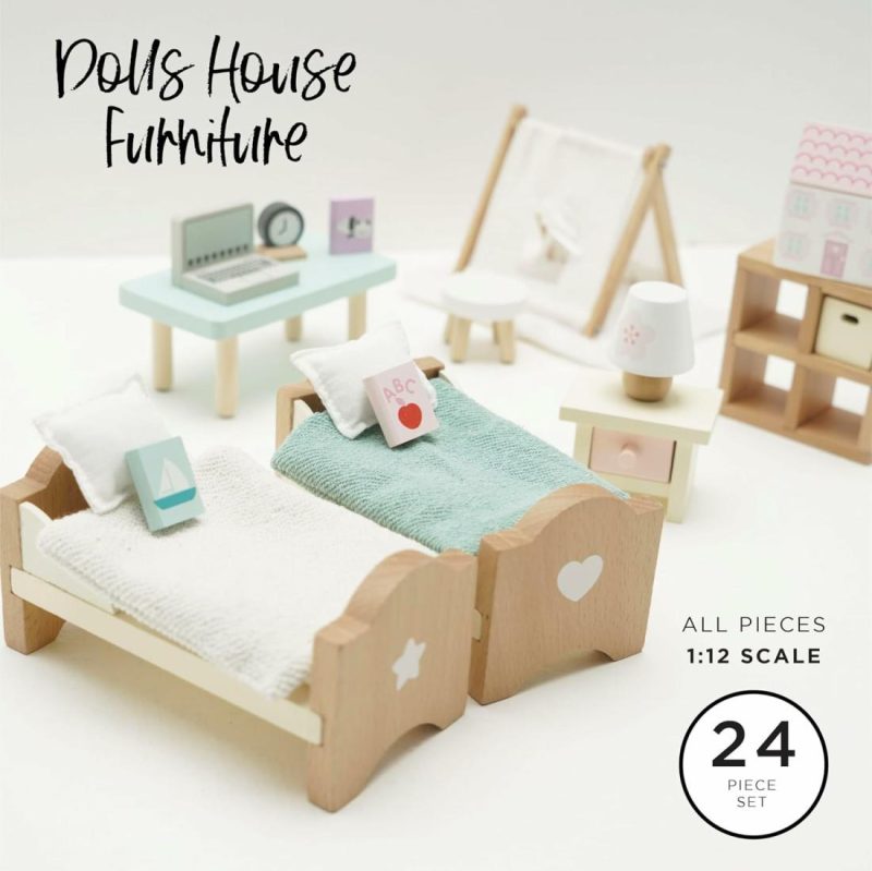 Doll House Children’s Bedroom Set Doll Houses