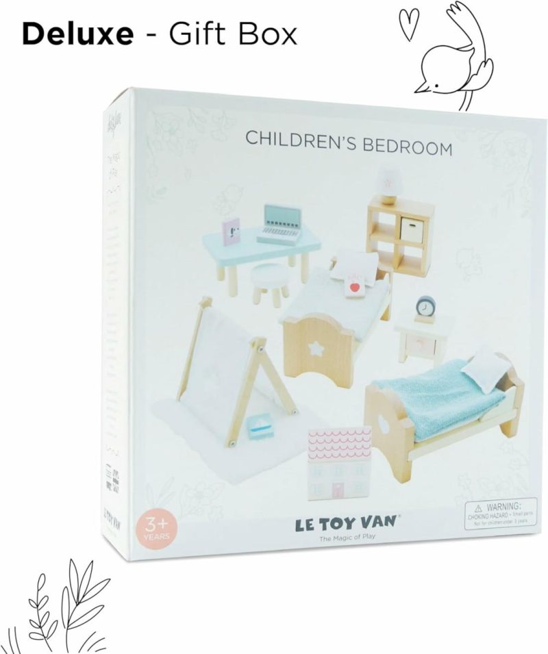 Doll House Children’s Bedroom Set Doll Houses