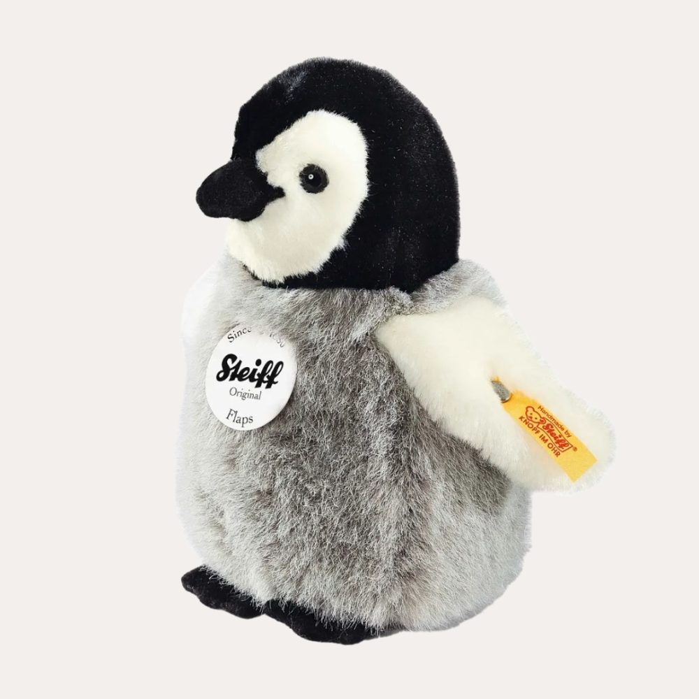 Flaps Penguin Black/White/Grey 16Cm Nursery & Baby