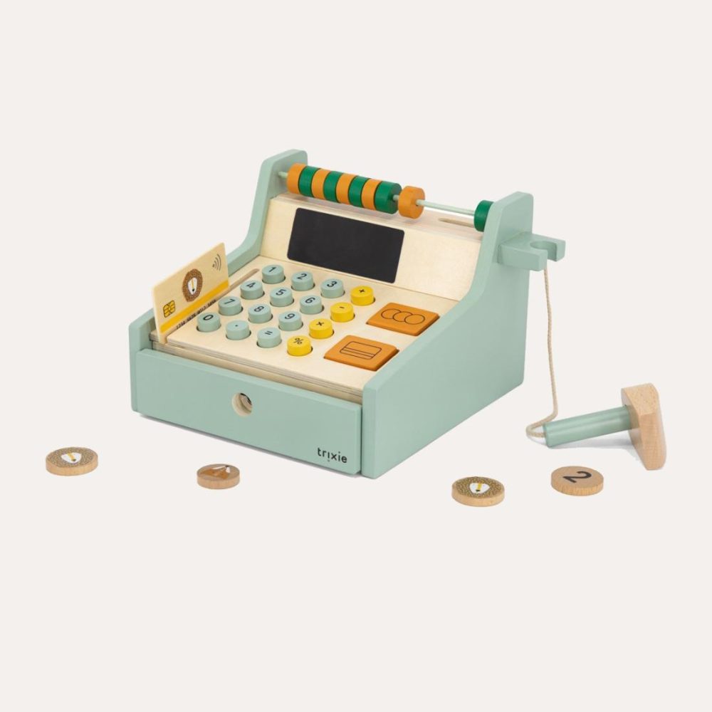 Fsc Wooden Cash Register Educational Toys