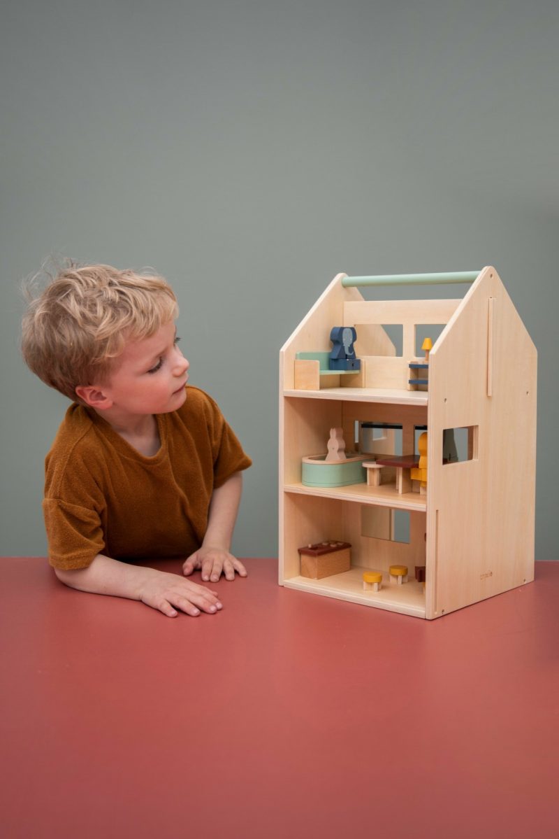 Fsc Wooden Play House Doll Houses