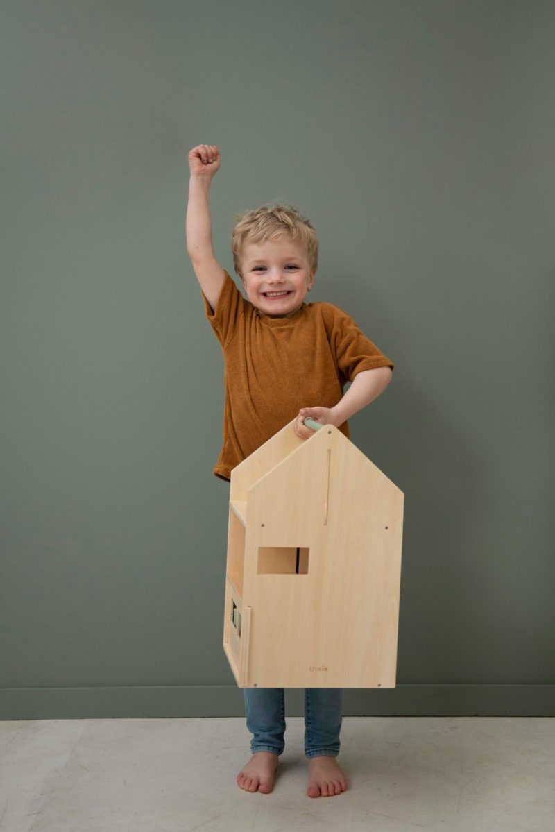 Fsc Wooden Play House Doll Houses