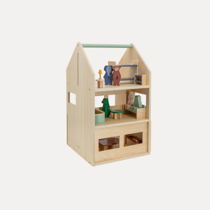 Fsc Wooden Play House Doll Houses