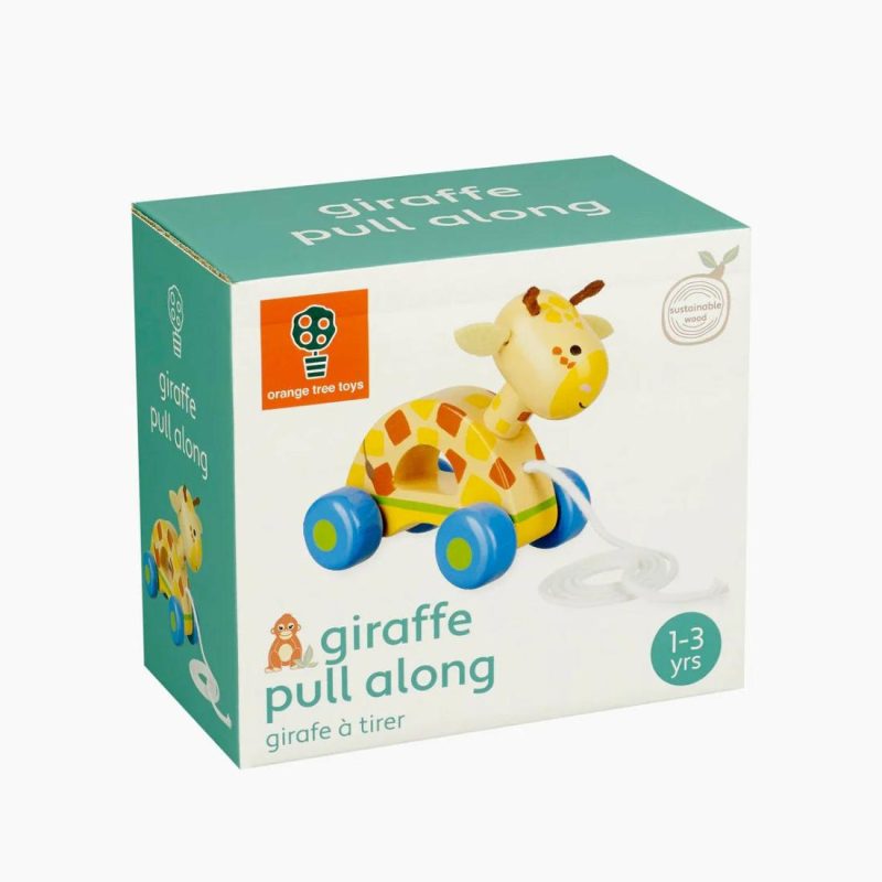 Giraffe Pull Along Educational Toys