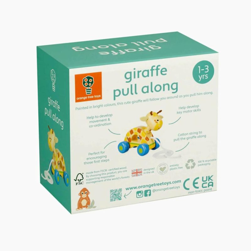 Giraffe Pull Along Educational Toys