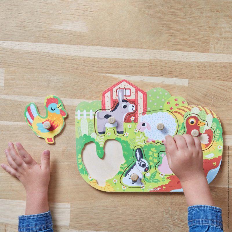 Happy Farm Puzzle Activity Toys