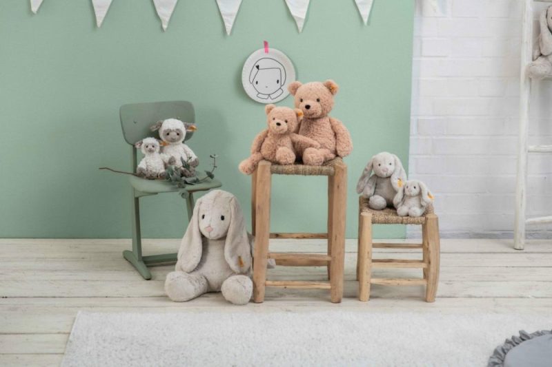 Hoppie Rabbit Light Grey 18Cm Nursery & Baby