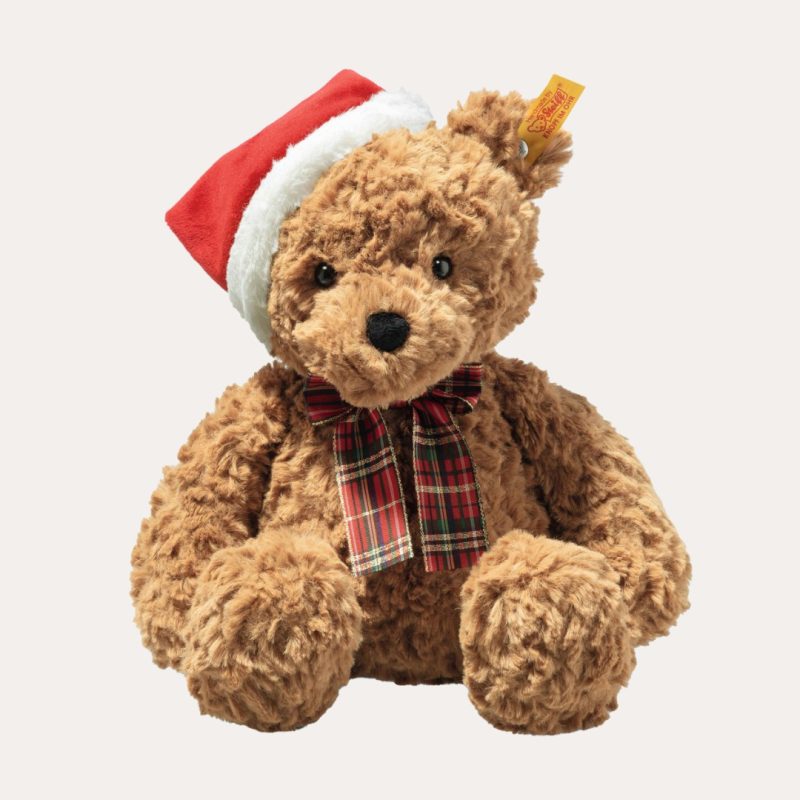 Jimmy Teddy Bear Brown Christmas Plush Toy, 30Cm Nursery & Baby