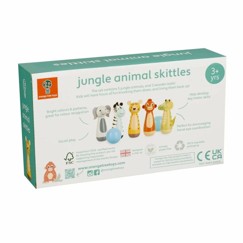 Jungle Animals Skittles Educational Toys