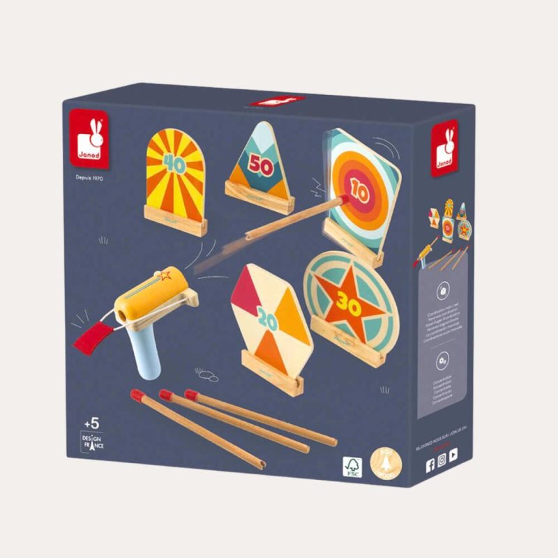 Launcher And Target Set Educational Toys