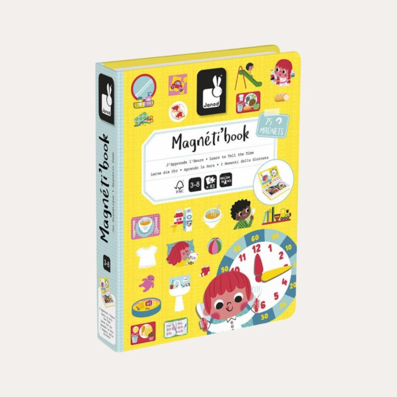 Learning To Tell The Time Magneti’Book Educational Toys