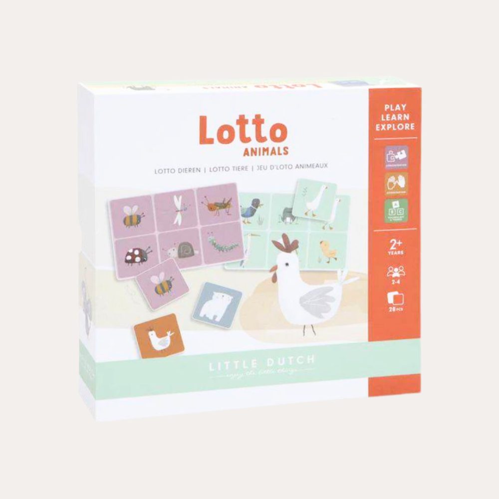 Lotto Bingo Game – Animals Educational Toys