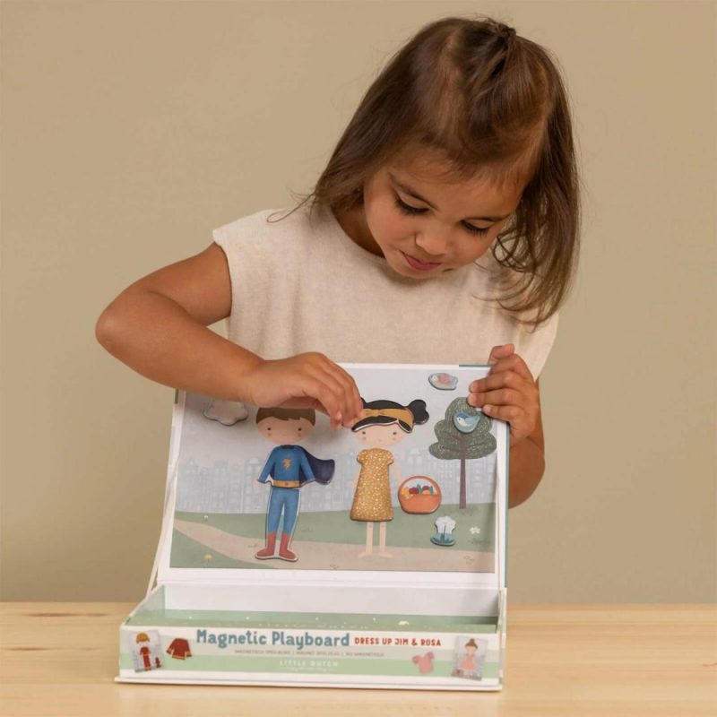 Magnetic Playboard With Jim & Rosa Educational Toys