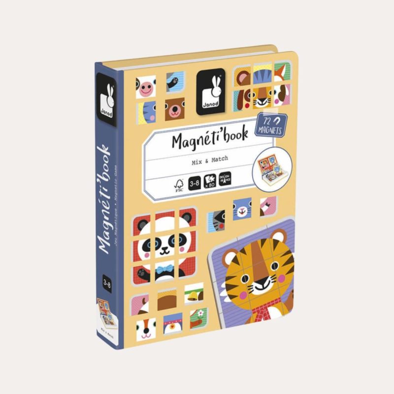 Mix And Match Magneti’Book Educational Toys