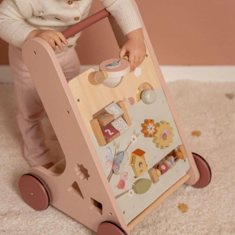 Multi-Activity Baby Walker – Flowers & Butterflies Activity Toys