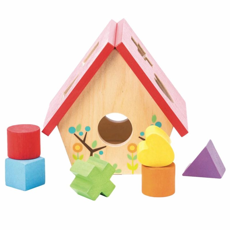 My Little Bird House Shape Sorter Activity Toys