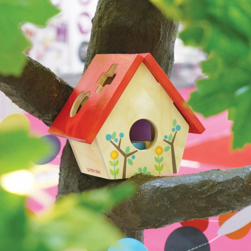 My Little Bird House Shape Sorter Activity Toys