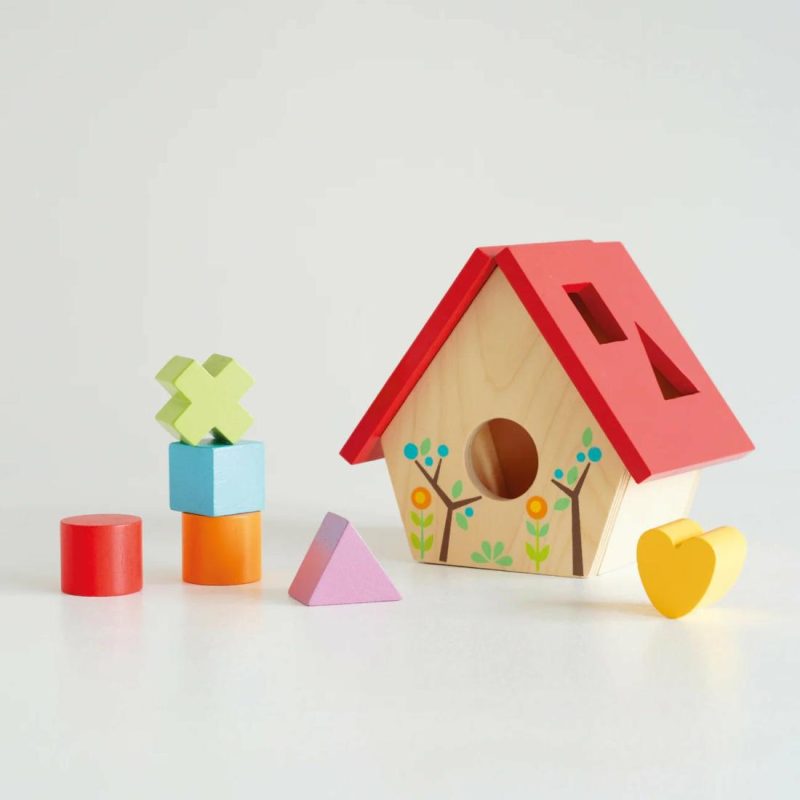 My Little Bird House Shape Sorter Activity Toys