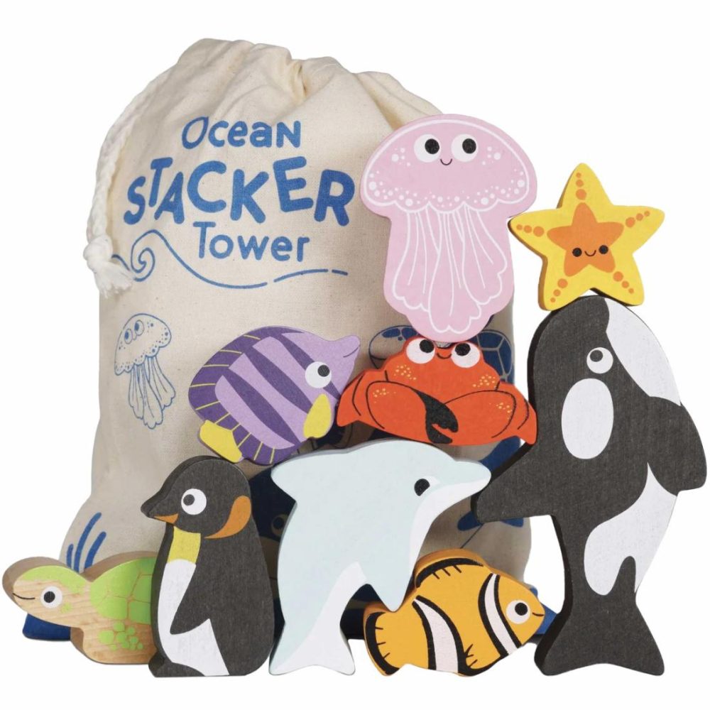 Ocean Stacker & Bag Activity Toys