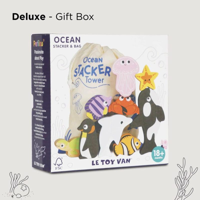 Ocean Stacker & Bag Activity Toys