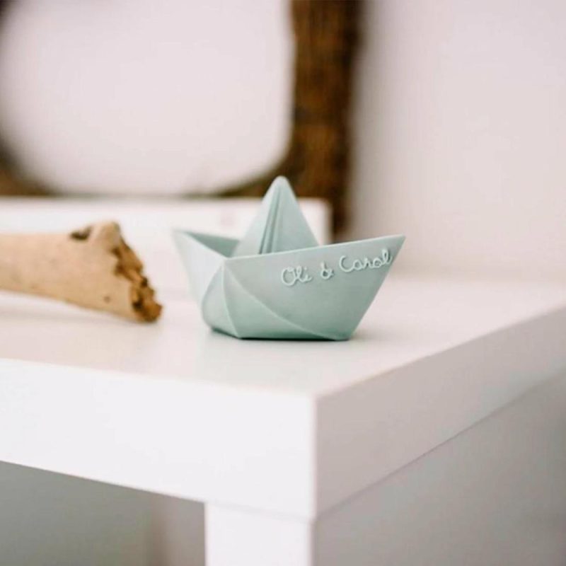 Origami Boat Mint Bathtime